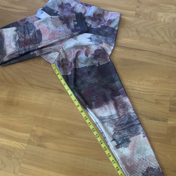 Purple Patterned Tights: Onzie - Picture 11 of 13